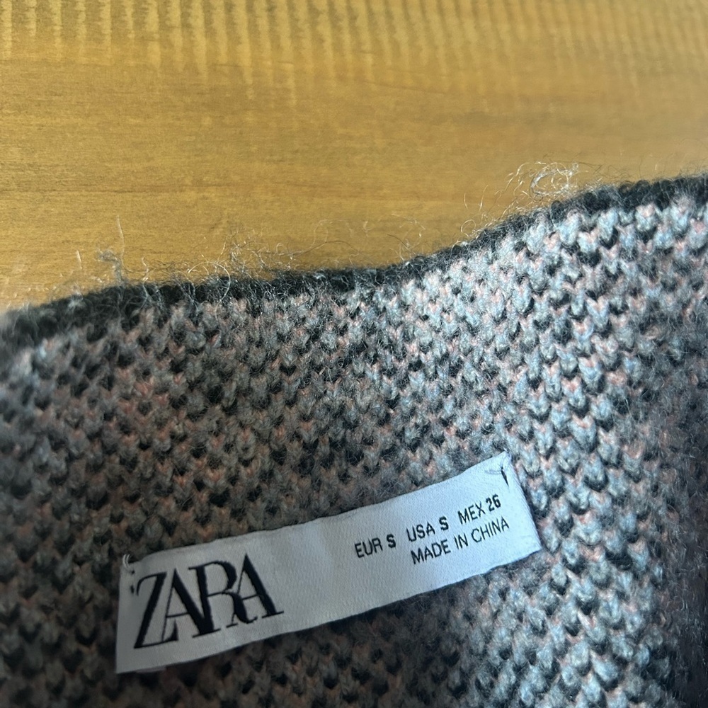 Zara Floral Patterned Mockneck Sweater - Picture 6 of 9
